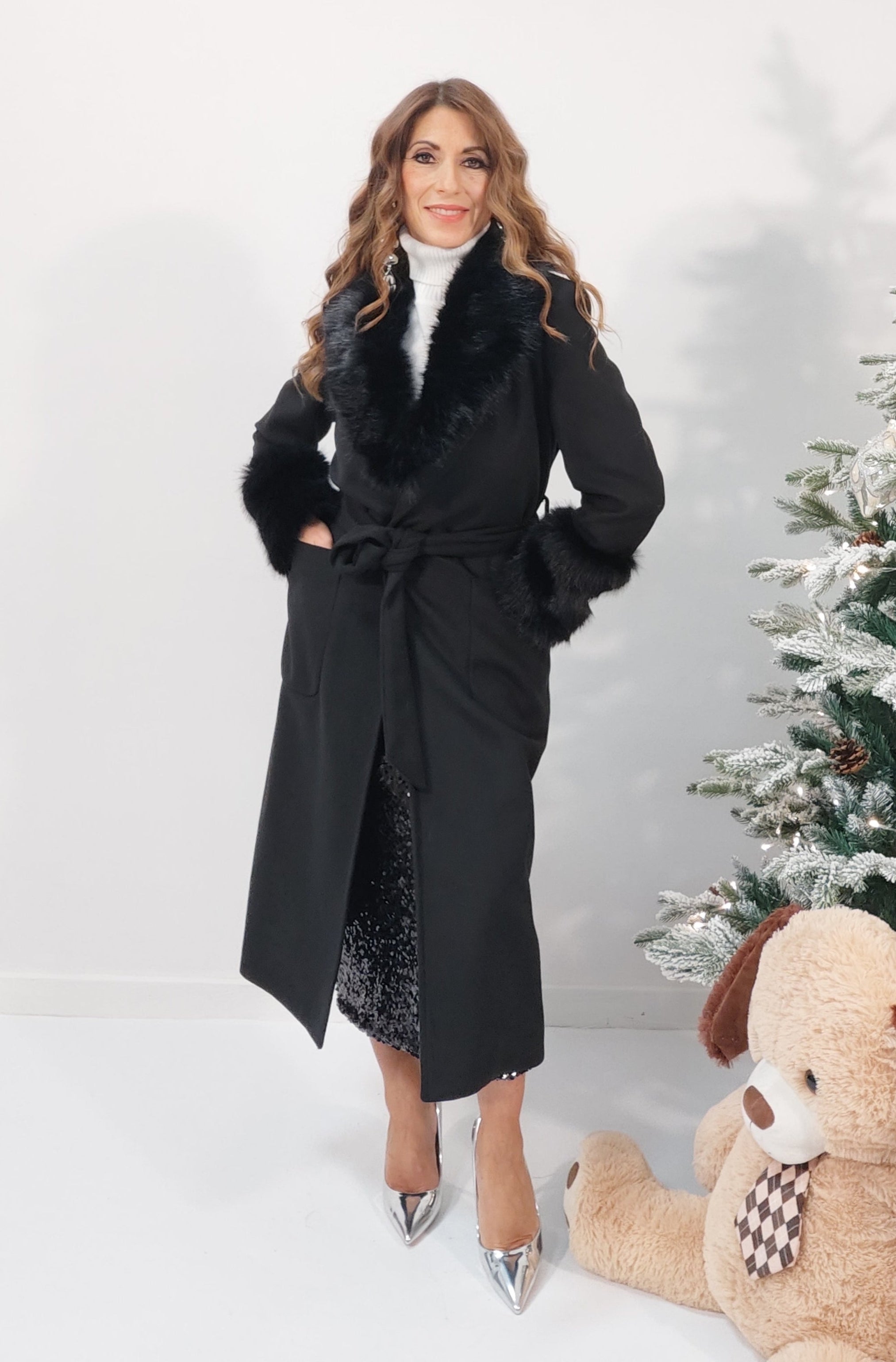 Cappotto Zarina Nero