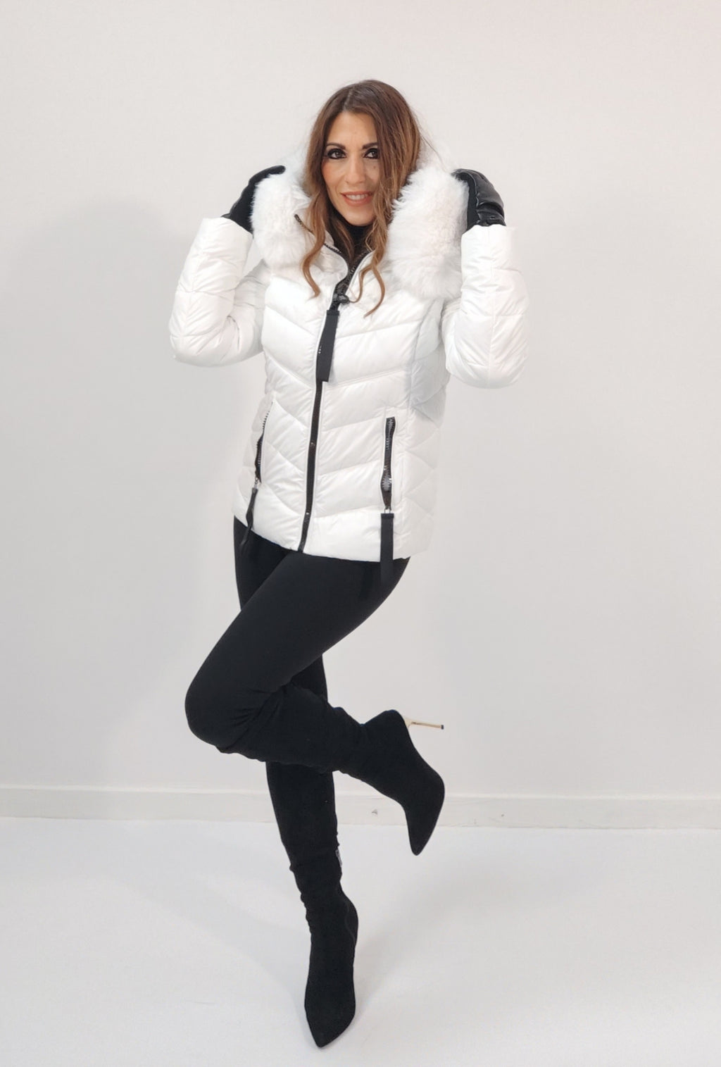 Giubbino Polar Bianco Neve