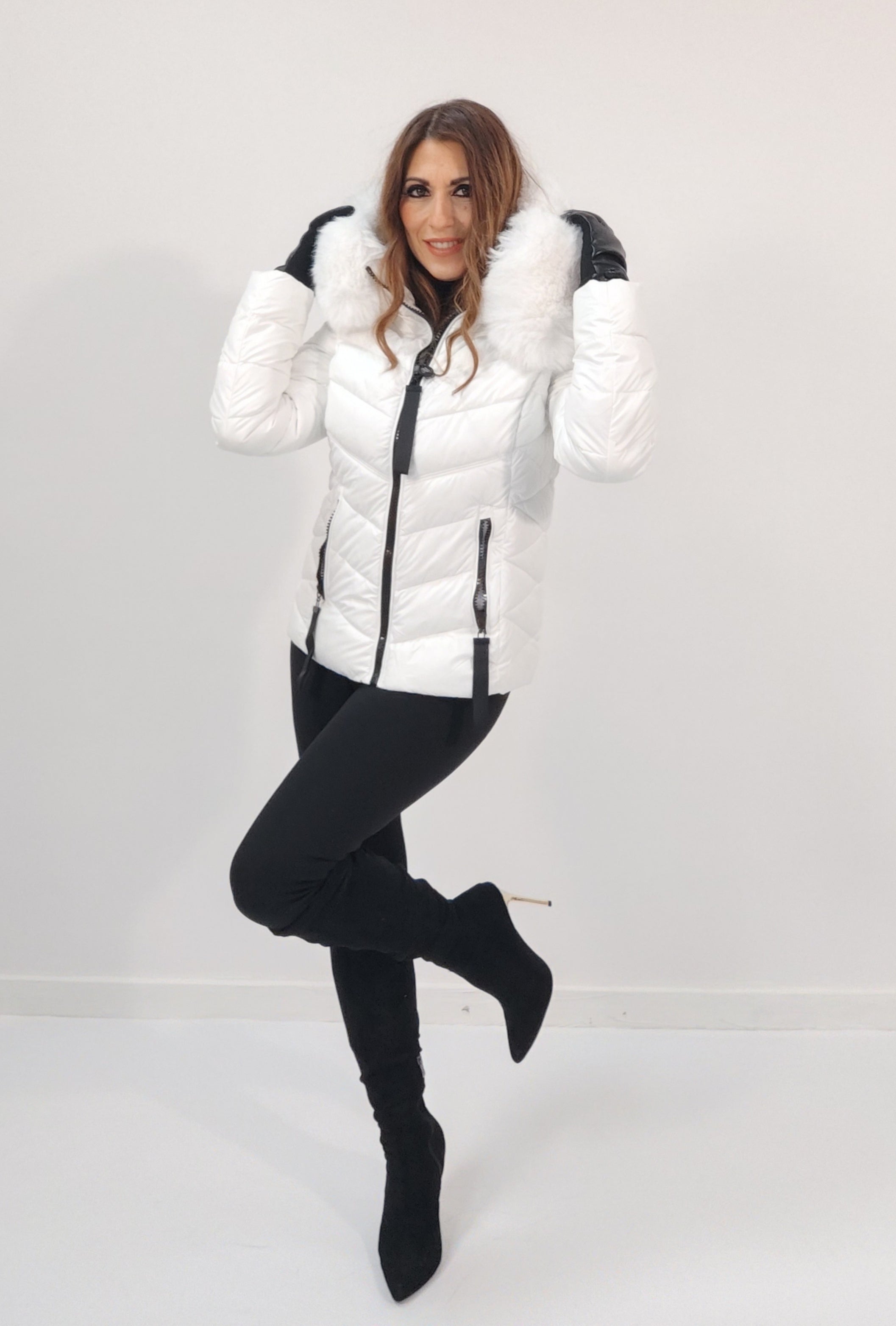 Giubbino Polar Bianco Neve