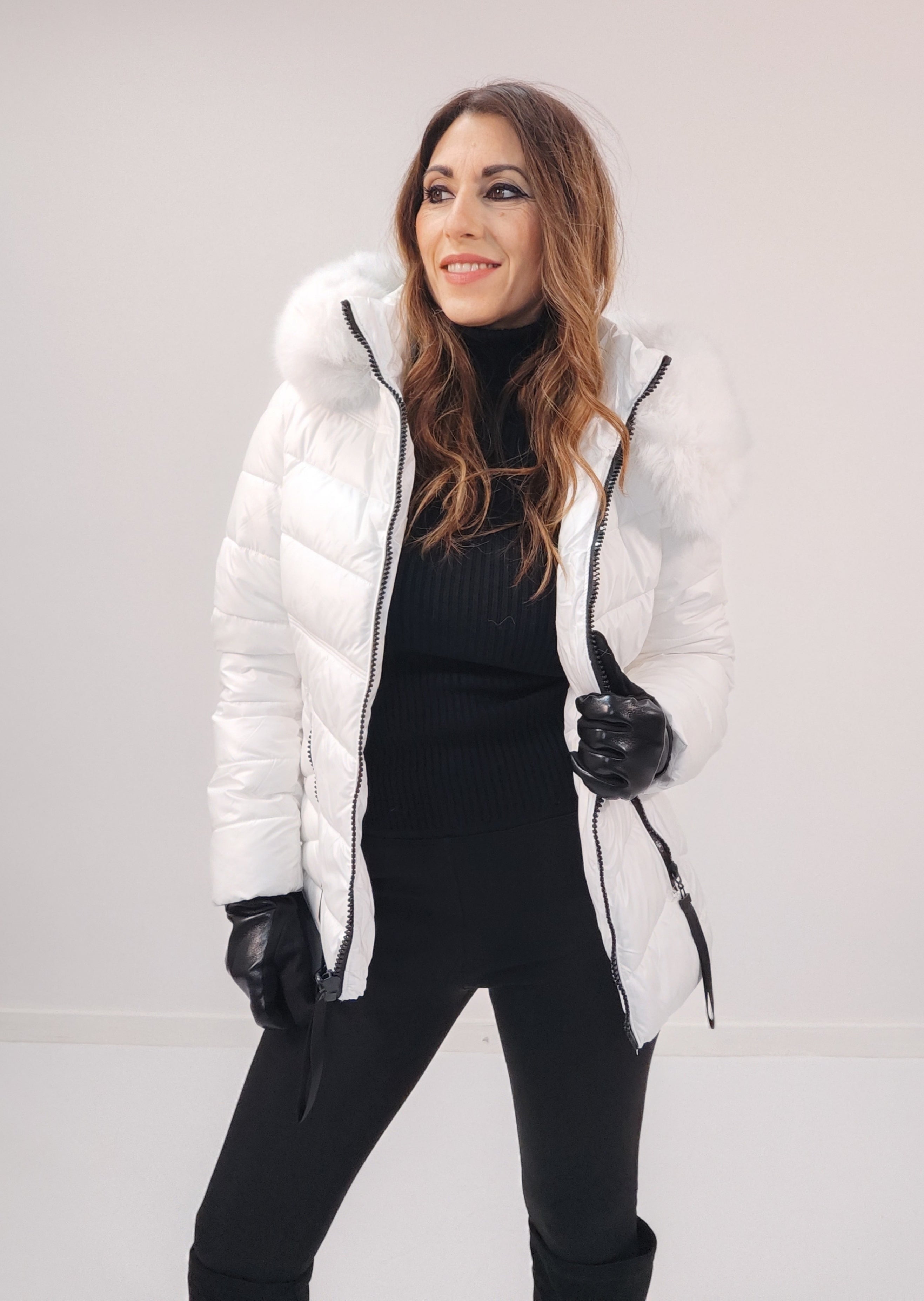 Giubbino Polar Bianco Neve