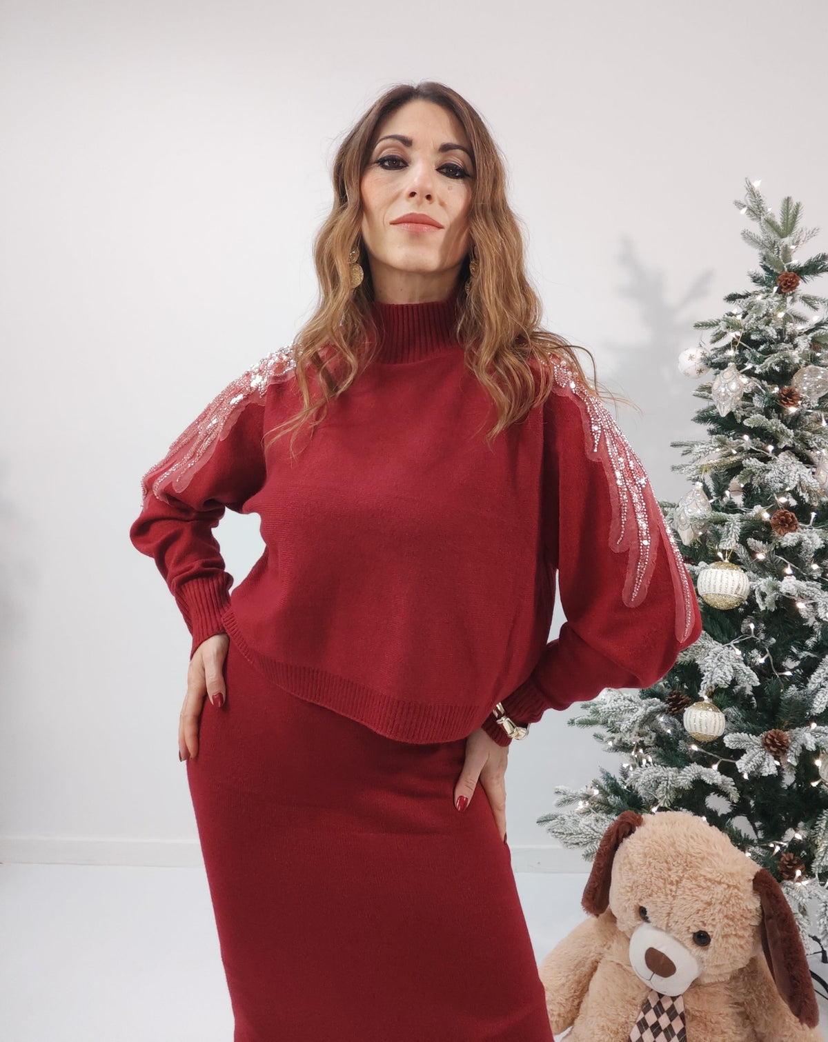 Completo Cristallo, Rosso bordeaux