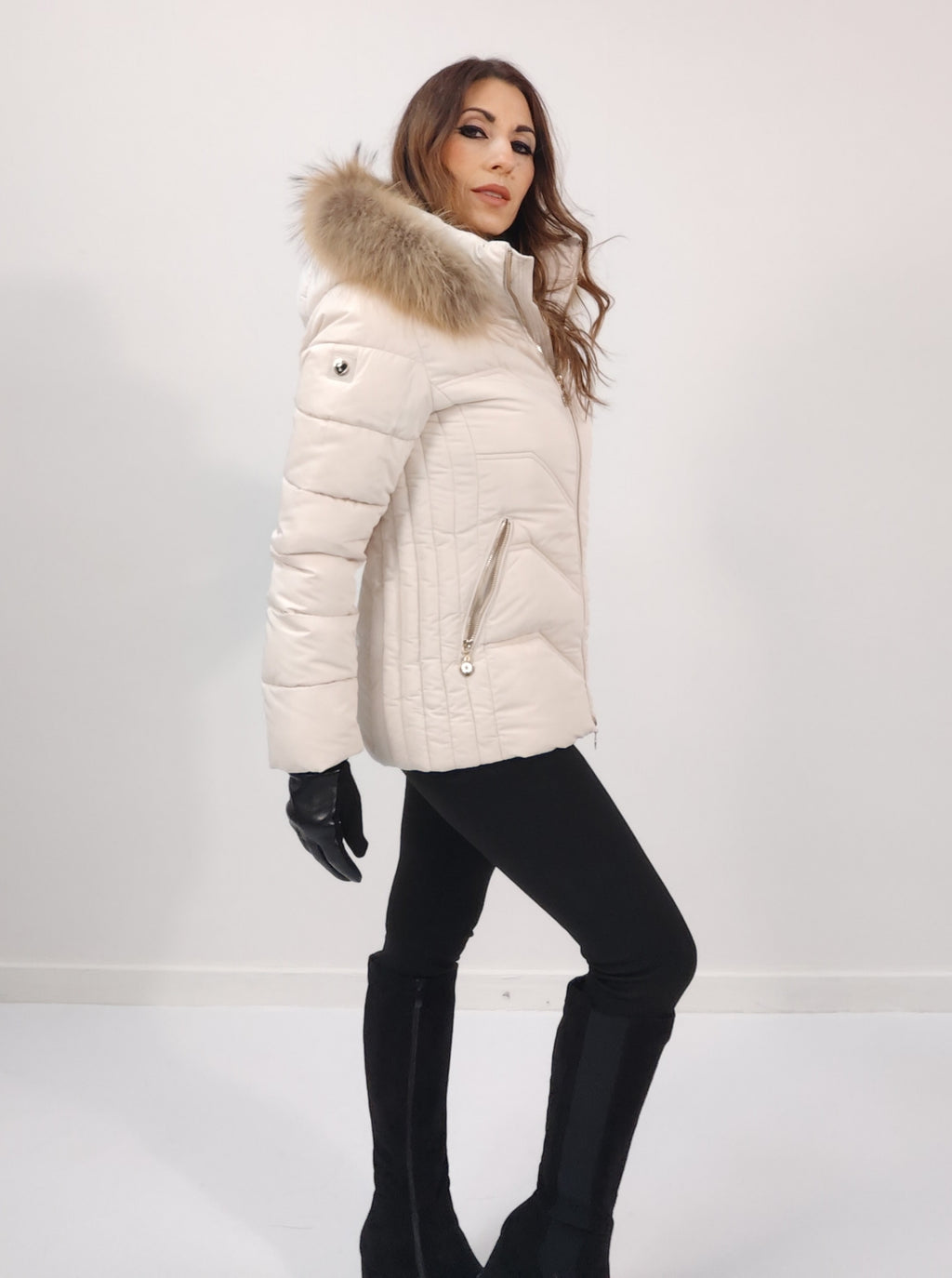 Giubbino Nordic Beige ultralight